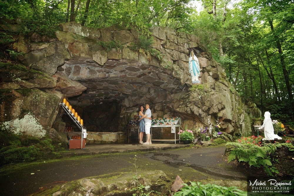 Prémariage au sanctuaire Notre Dame de Lourdes Rigaud
